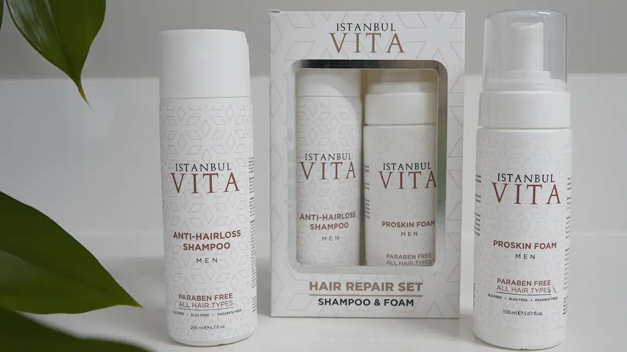 Shampooing Istanbul Vita : meilleur shampoing après greffe cheveux